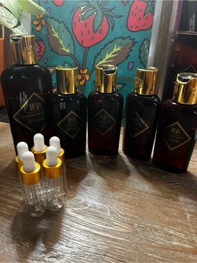 🌟FRUITY SCENTS🌟 Brown Sugar Babe- nourishing body oils. 5ml sample bottles.